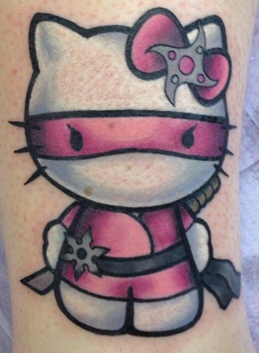 charlie dupree recommends Tattoo Ninja Kitty