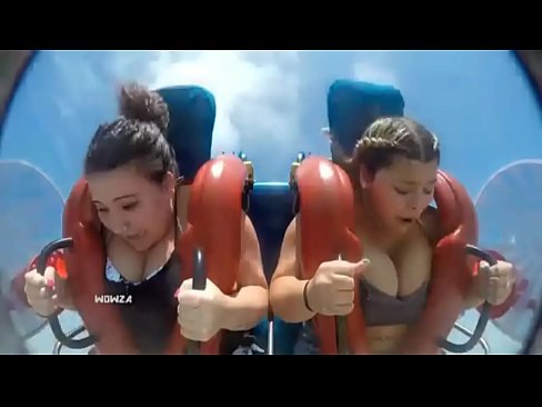 carmen culver recommends tits pop out on slingshot ride pic